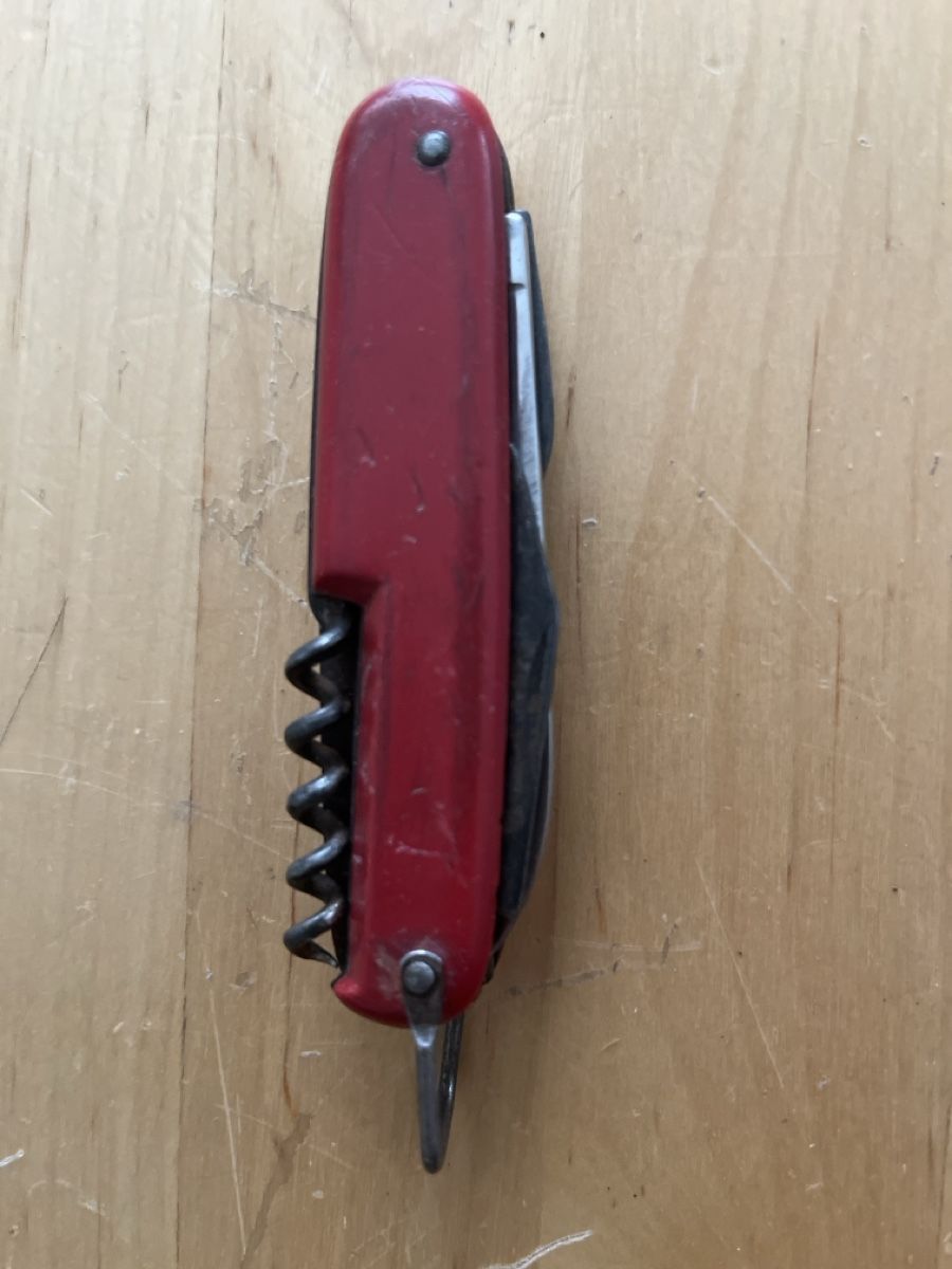 Coltelli tascabile: Vintage Taschenmesser rot – Usato da neuenhof venduto da cocoros 8