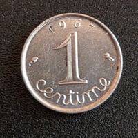 1 centime 1967 France