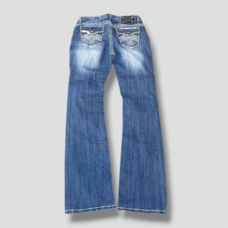 Hello y2k bootcut wideleg jeans vintage 00s (dolce gabbana)
