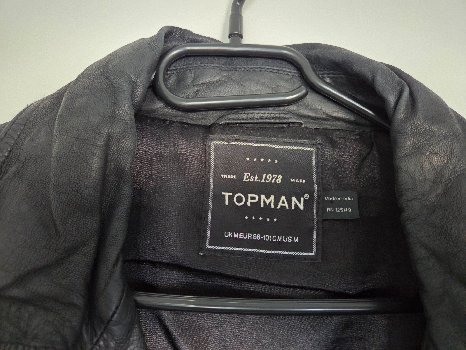 Giacche: Lederjacke TOPMAN (UK) - Grösse M – Usato da Birmensdorf ZH venduto da arcticmonkey91 2