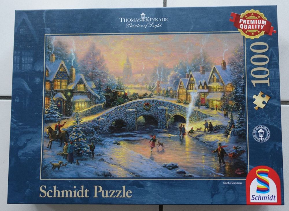 Puzzle Schmidt Vintage 500 Pièces - Années 80, Thème Plage De Hollande, Neuf Sous Blister !