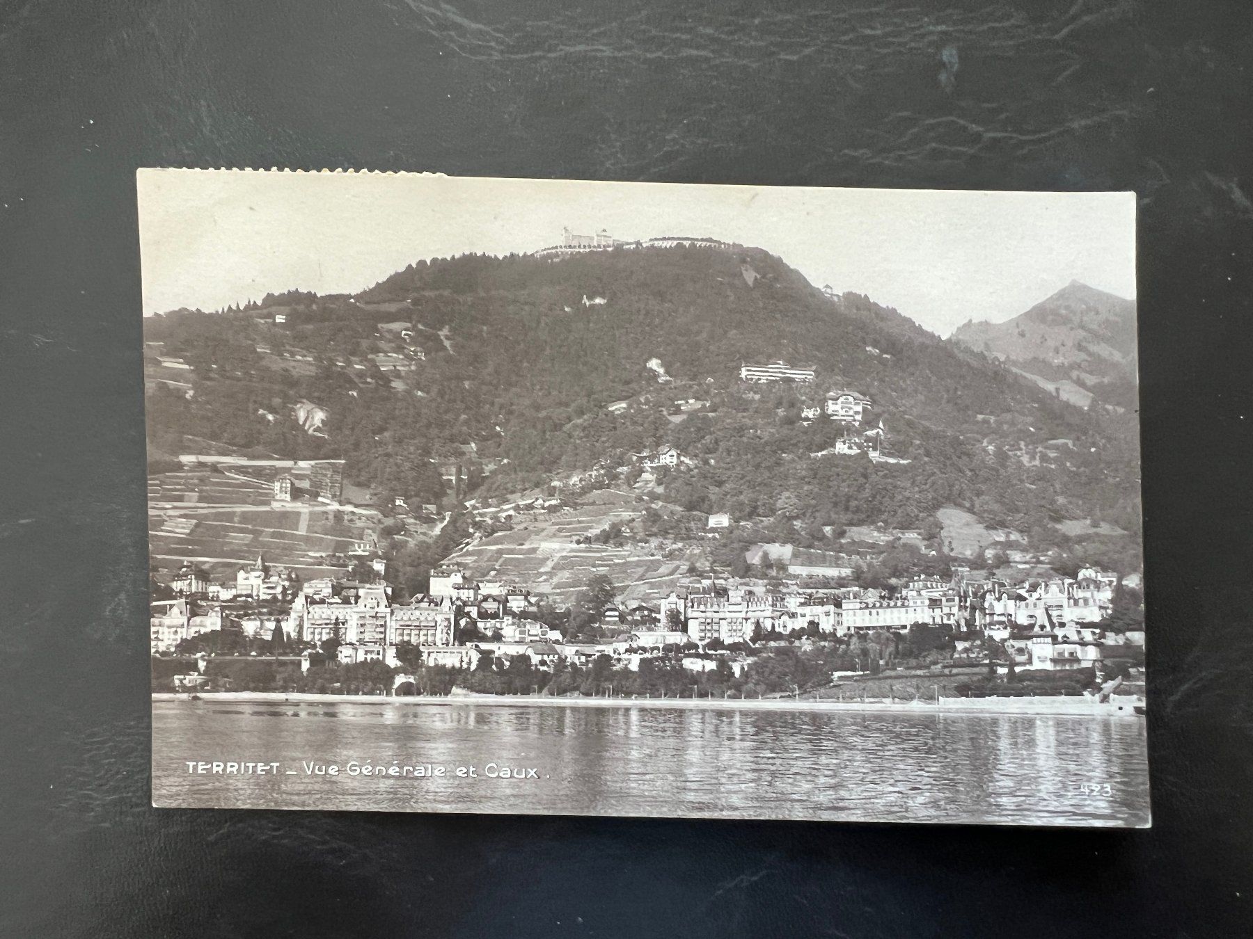 Cartoline postali: AK 1916 Territet   (G3471) – Usato da Hinwil venduto da Sidi4