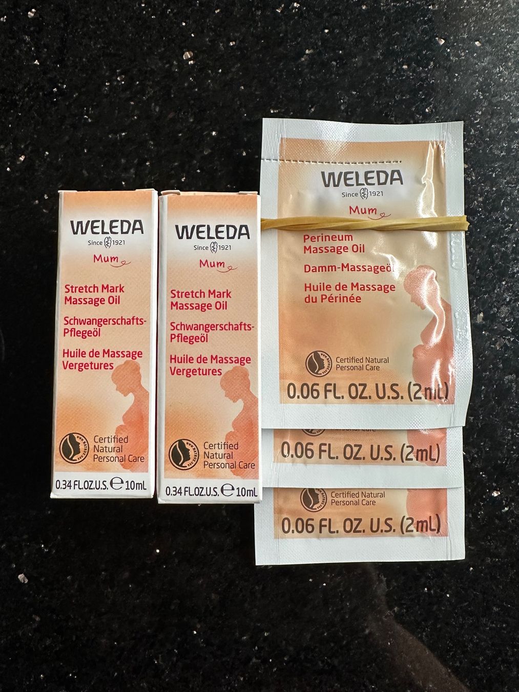 Weleda Sonstige Massage: 5x Weleda Damm-Massageöl Neu – Neu und originalverpackt aus Thal von Greentea1