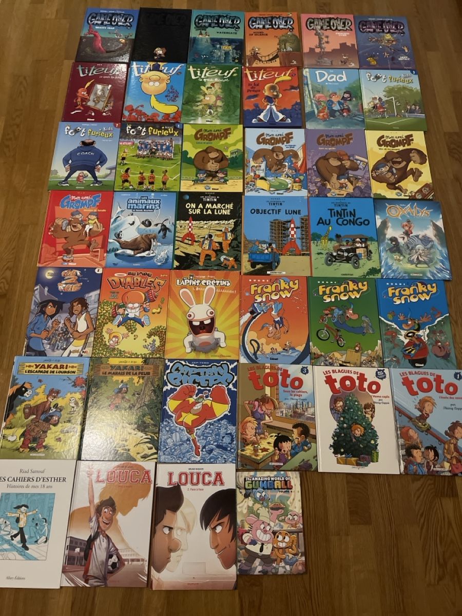 Fumetti: Ensemble de bd pour enfants  – Usato da Neuchâtel venduto da Cyrillanfranchi