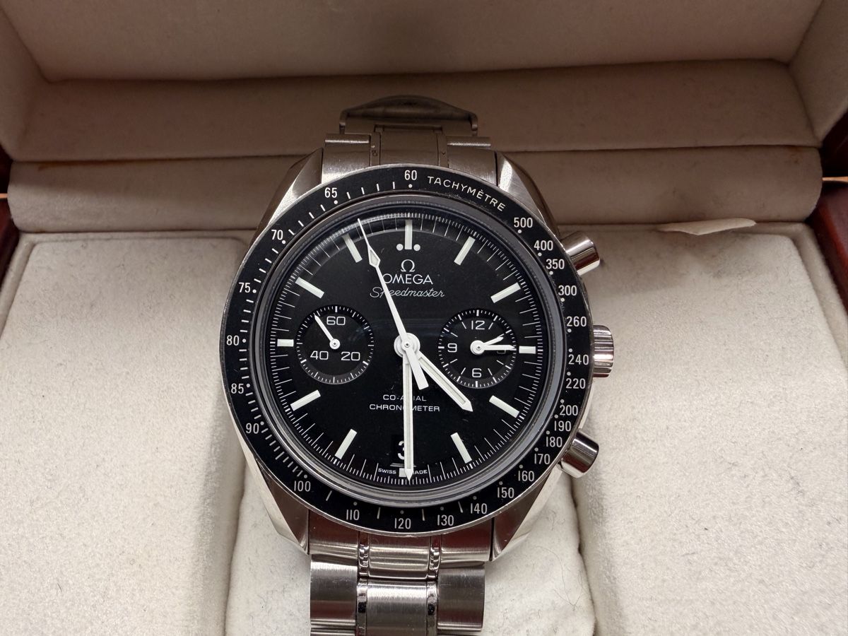 Omega Orologi: Omega Speedmaster Moonwatch automatic – Full Set – Usato da Ettenhausen TG venduto da solid89