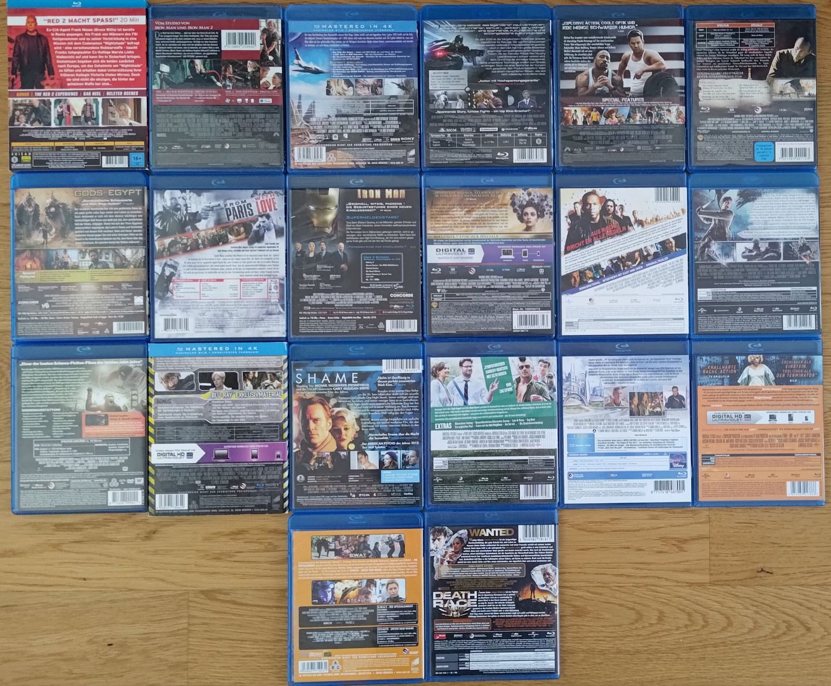 Alle DVDs: 22 x Blu-ray – Gebraucht aus Dörflingen von Super-Bob 1