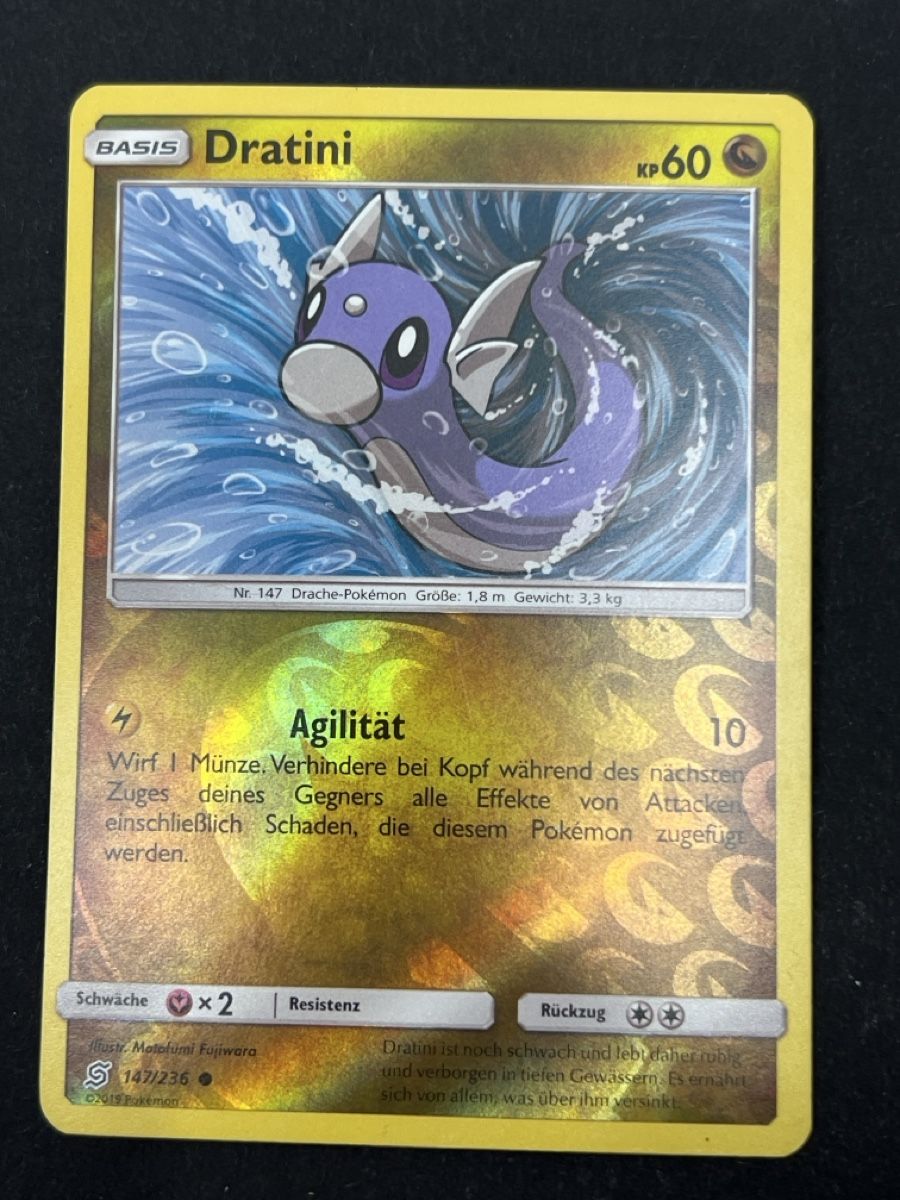 Pokémon Sammelbilder & Trading cards: Pokemon Karte Dartini Reverse Holo 147/236 🇩🇪 – Gebraucht aus Diegten von 5shop7