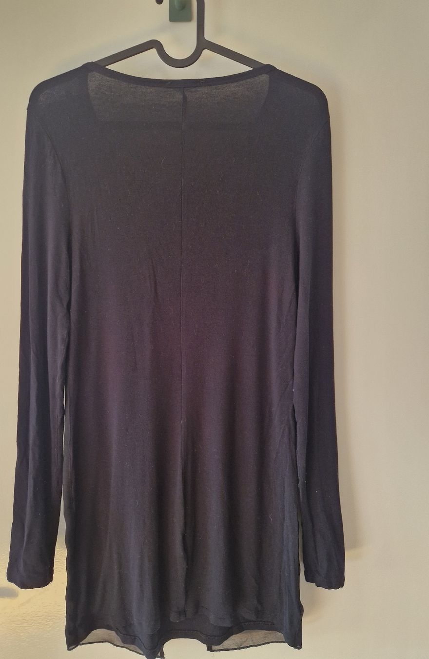 Tuniche: Schwarze Bluse mit Goldkette, Grösse S – Usato da Zürich venduto da SunFlower_14 5