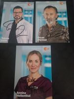 Bettys Diagnose - 3 Handsignierte Autogrammkarte - Set 2
