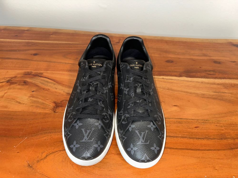 Louis Vuitton Scarpe da uomo: Louis Vuitton Luxembourg Sneaker 👟 Monogram Eclipse Gr. 46 – Usato da Zürich venduto da swizzmember 2