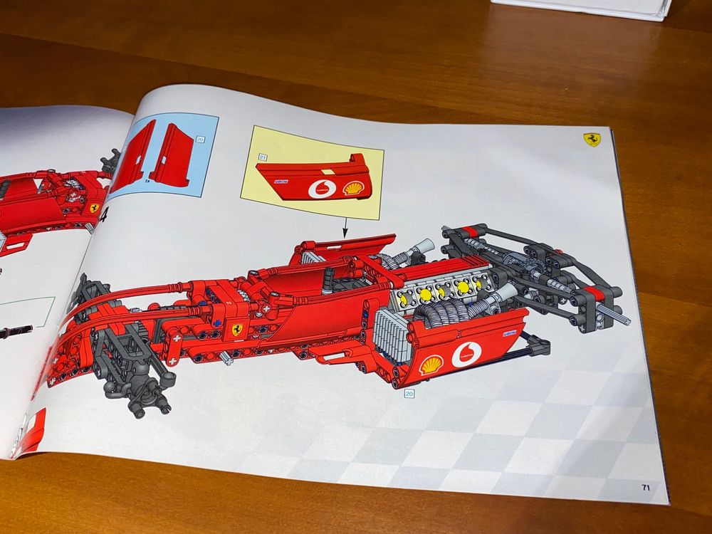 8386 Lego Racers Ferrari F1 - 1/10 Anleitung (Gebraucht) in Wohlen AG ...