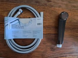 Brausegarnitur, Metall, 180cm, ungebraucht