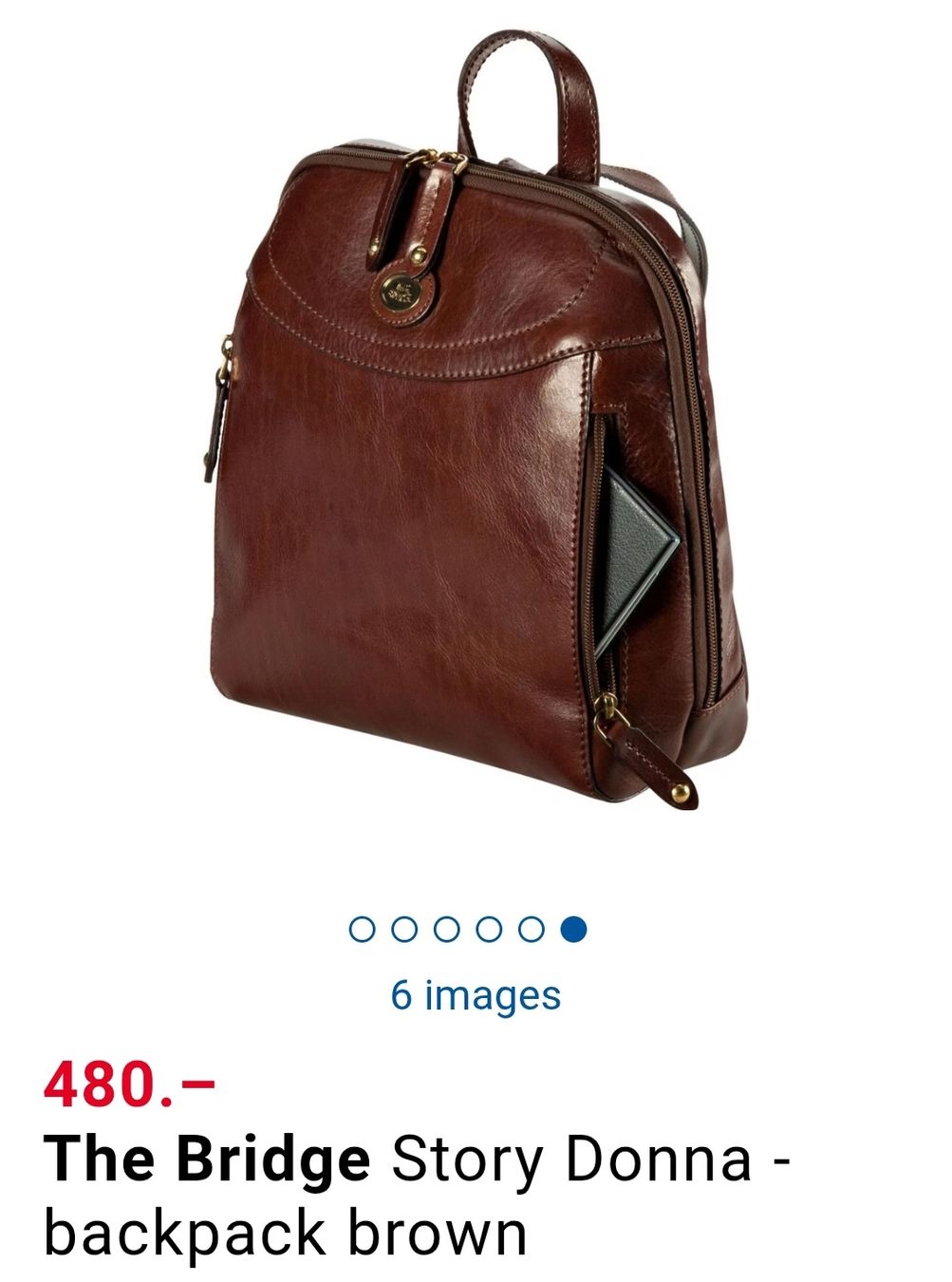 The Bridge Zaini: THE BRIDGE Leder Rucksack Braun Neu – Nuovo (secondo la descrizione) da Baar venduto da deg_d6l5 9