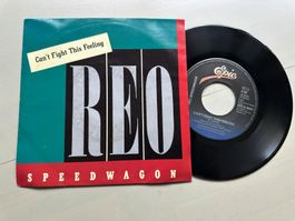 REO SPEEDWAGON tolle Single Can't fight this feeling 80's