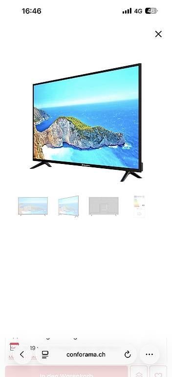Appareils TV: Tv 55 zoll defekt – D'occasion à St. Gallen par ani_782p