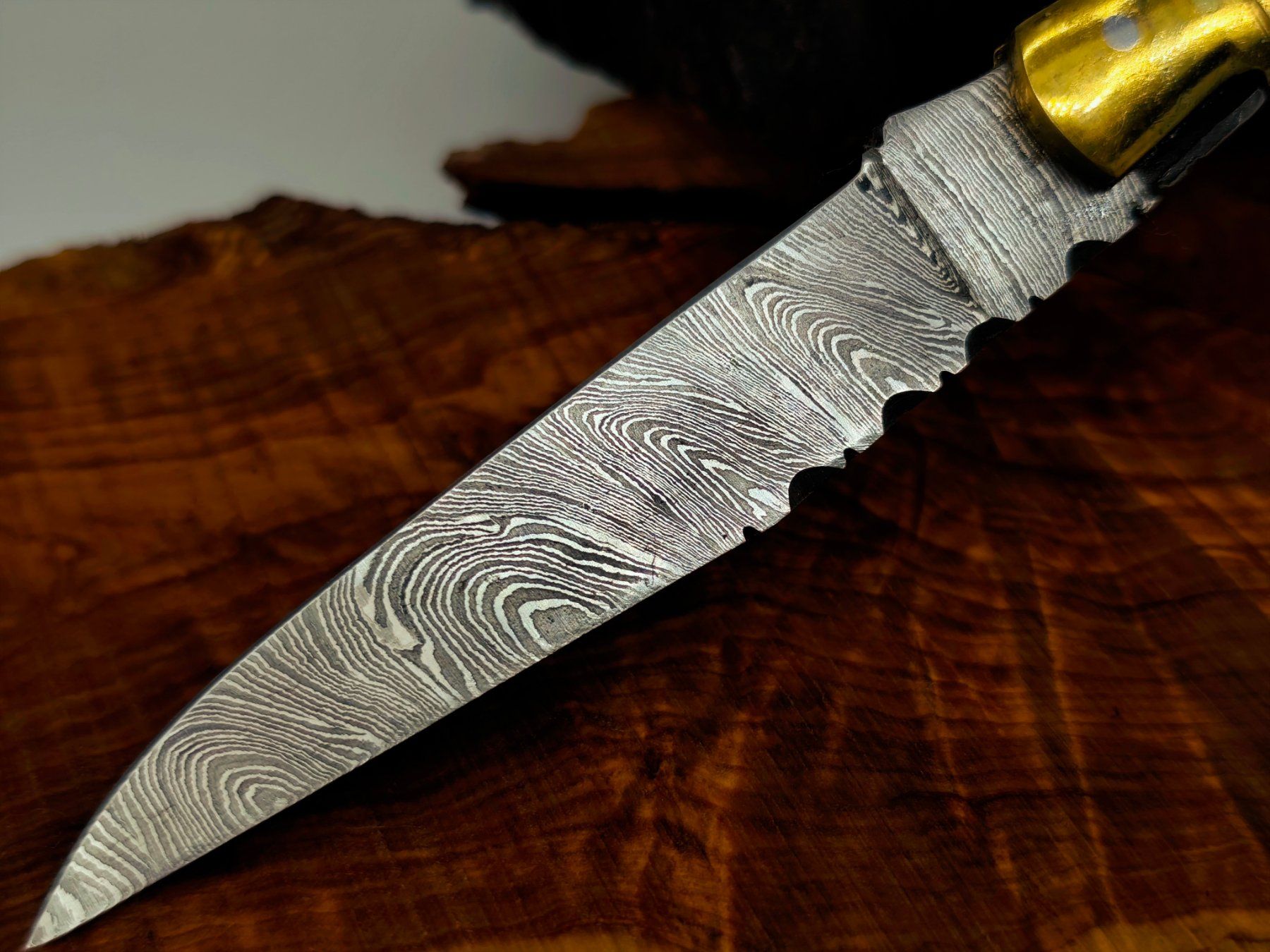 Accessori: Laguiole Damast Messer Klappmesser echtes Damastmesser – Nuovo e nell'imballaggio originale da Arlesheim venduto da Premius_1 3