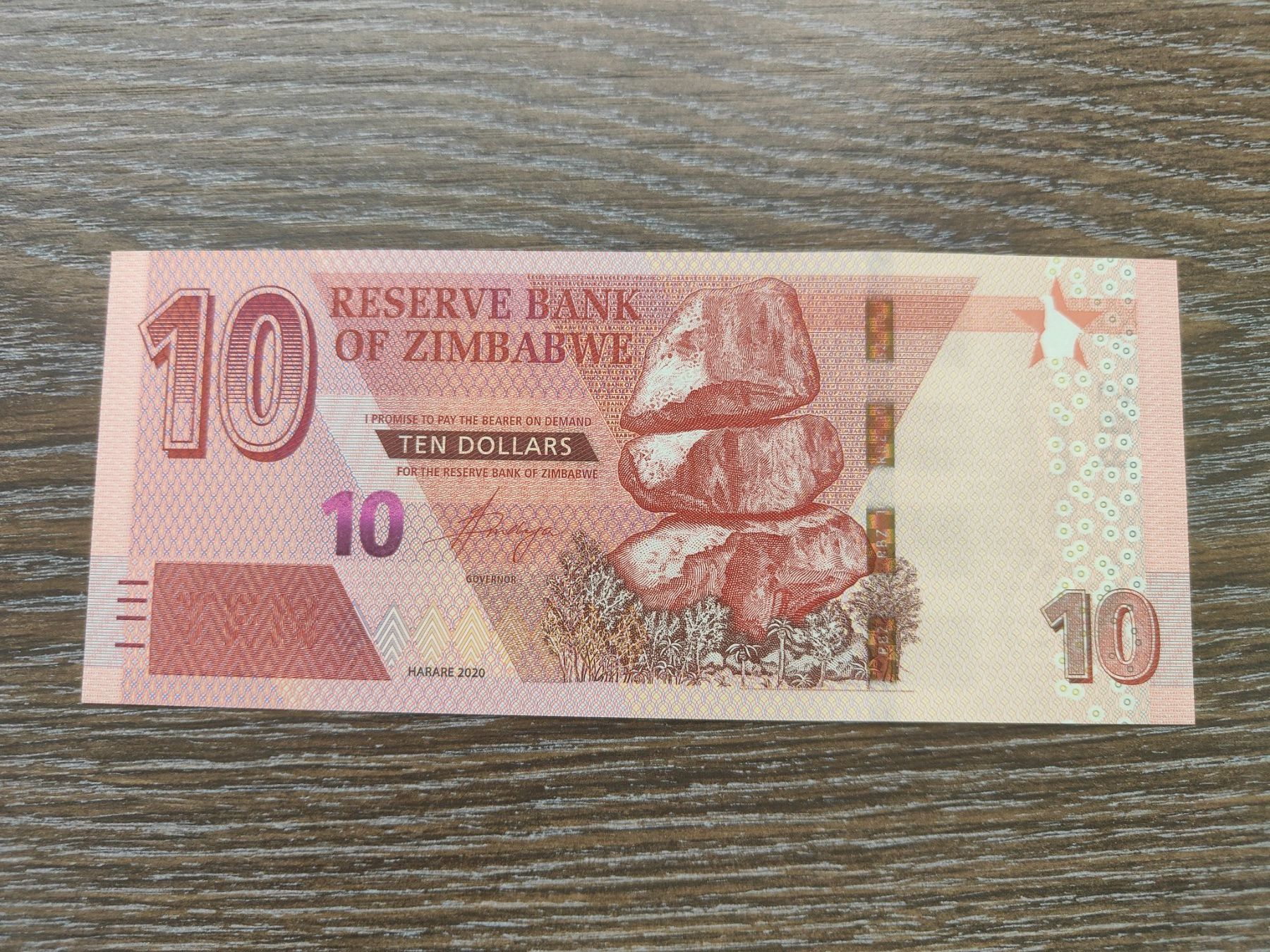 Banconote: Zimbabwe 10 Dollars 2020, unc. !!!!!!! – Nuovo (secondo la descrizione) da Flaach venduto da Lonzo99