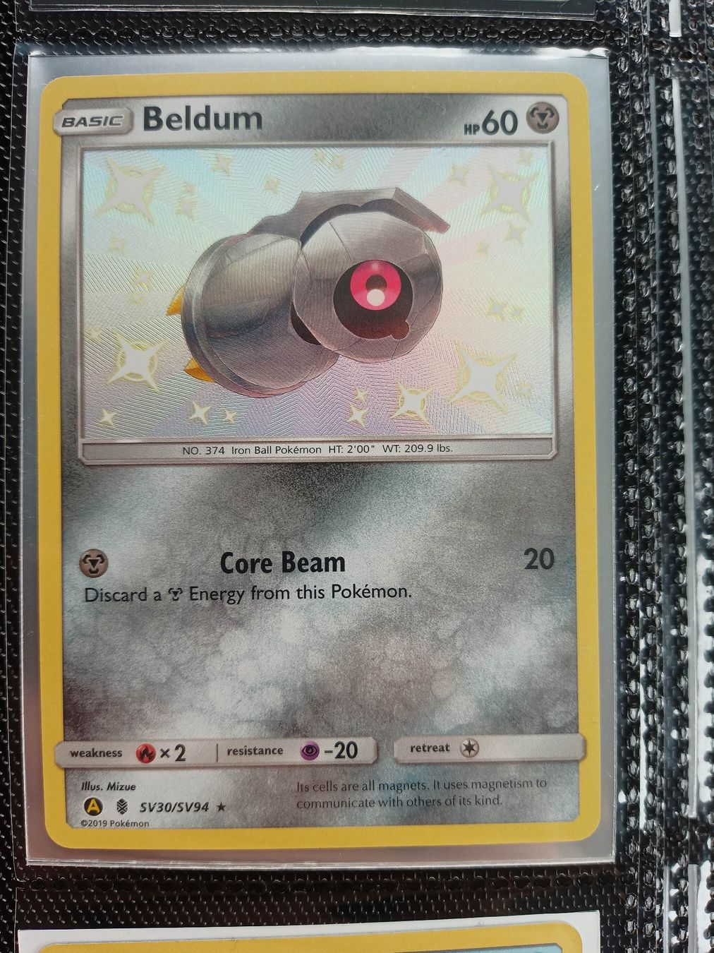 Pokémon Carte collezionabili: Shiny Beldum Hidden Fates – Usato da Altstätten SG venduto da GGsGameshop