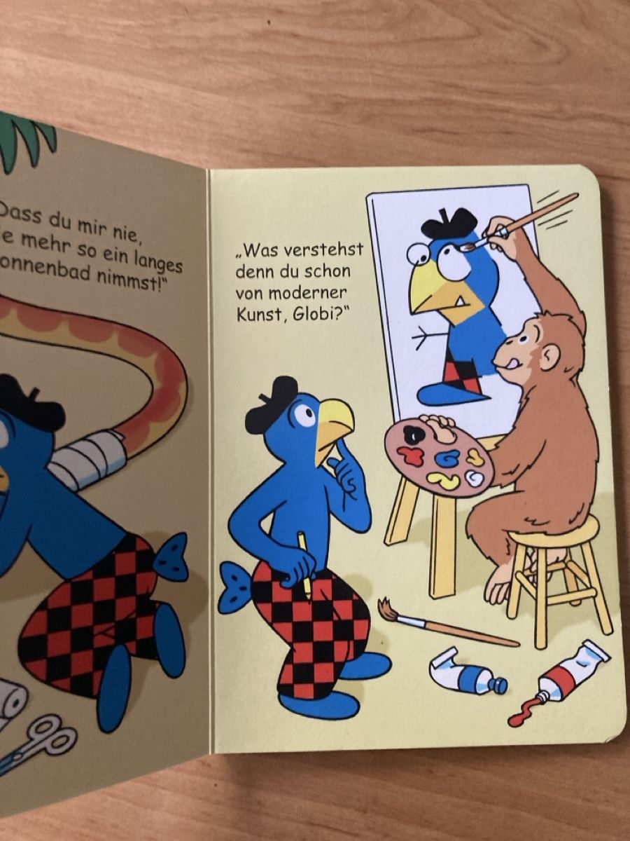 Livres: Globis Tierabenteuer Pappbilderbuch  – D'occasion à Schüpfheim par Seerose80 4