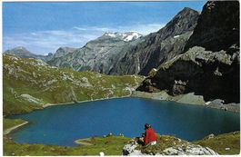 AK Lenk BO Iffigensee, Wildstrubel 2065 m. ü. M. 1965