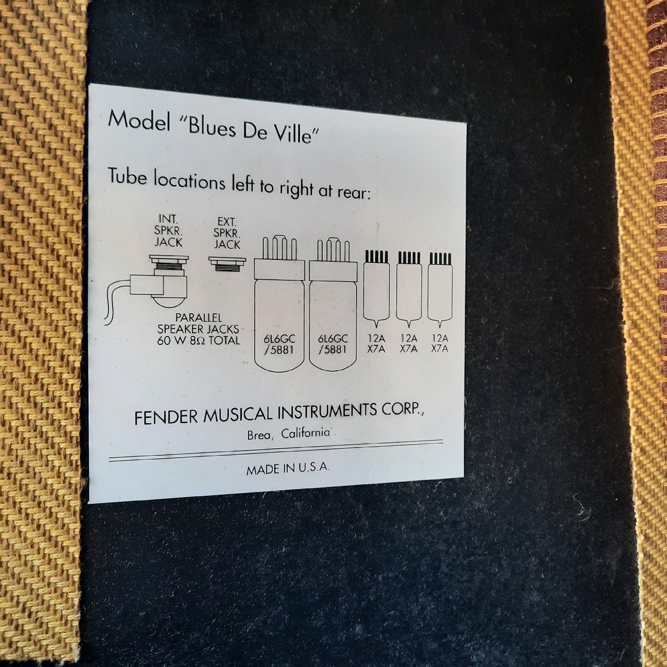 Verstärker: Fender Blues Deville 410 – Gebraucht aus meggen von gelbesmonster 5