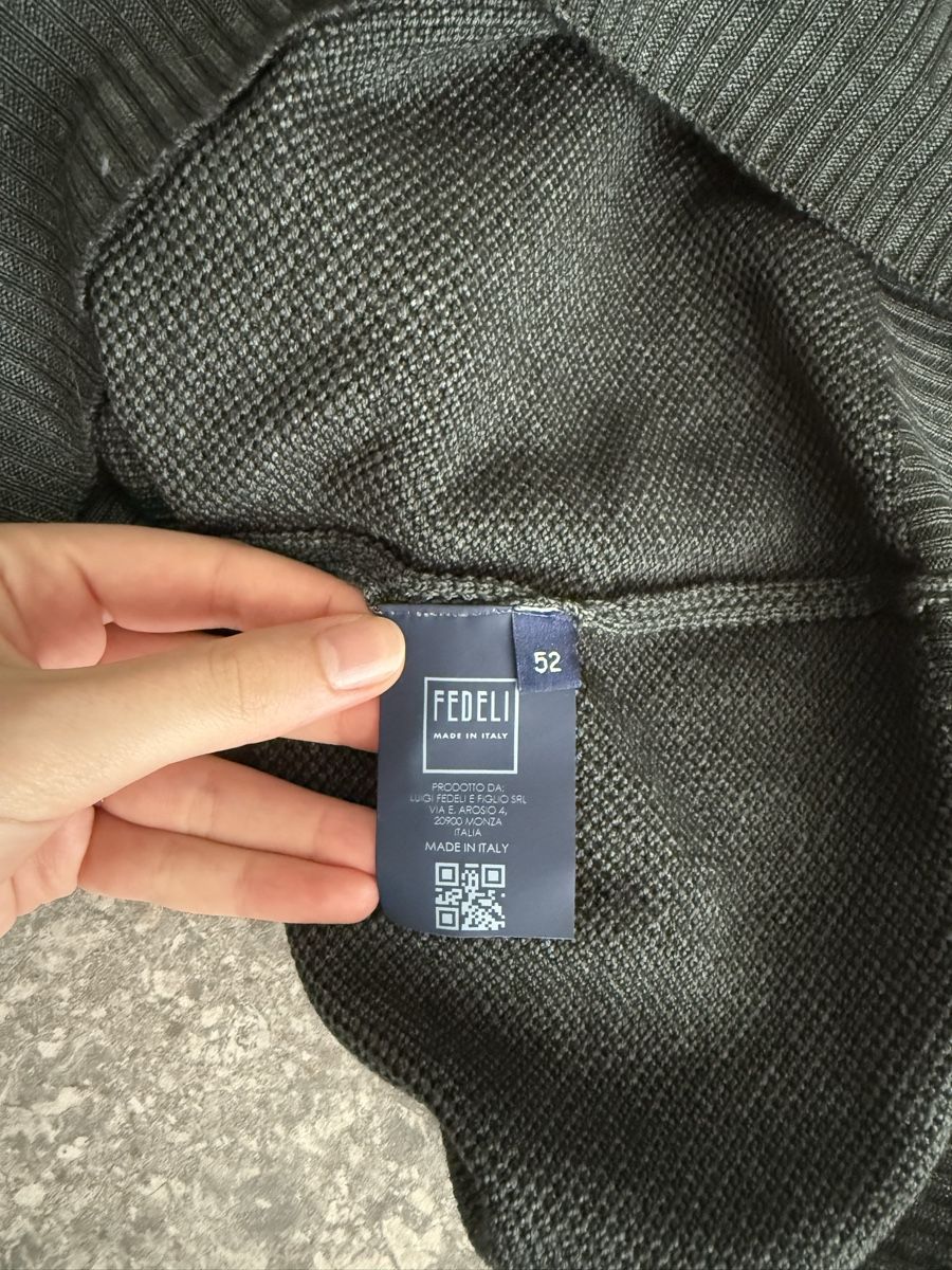 Maglioni & Felpe: Pullover Fedeli Herren Grösse 52 Merinowolle Reissverschluss – Nuovo (secondo la descrizione) da Birmensdorf ZH venduto da nin.am 3
