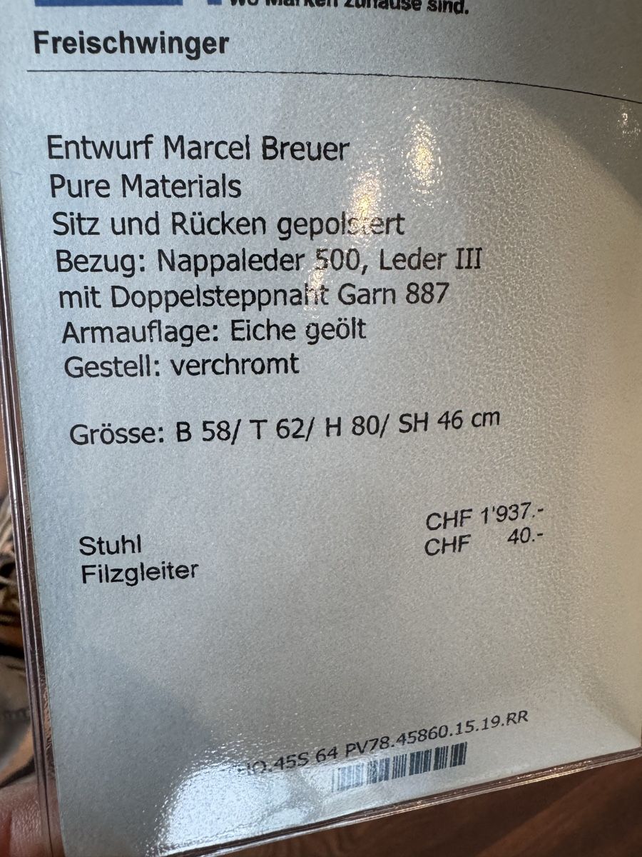 Thonet Sedie: Thonet S 64 PV Pure Materials Freischwinger – Nuovo (secondo la descrizione) da Lohn-Ammannsegg venduto da Businessangel 4