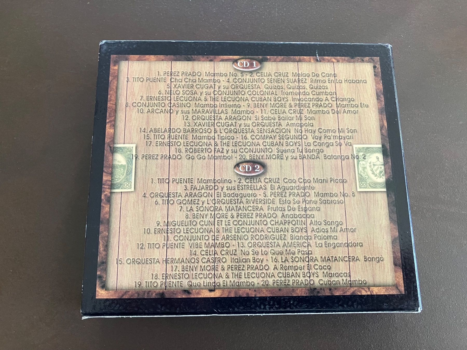 CD: 2 CD-BOX MAMBO CUBANO - LATIN – Usato da Menziken venduto da timbuktu1001 1