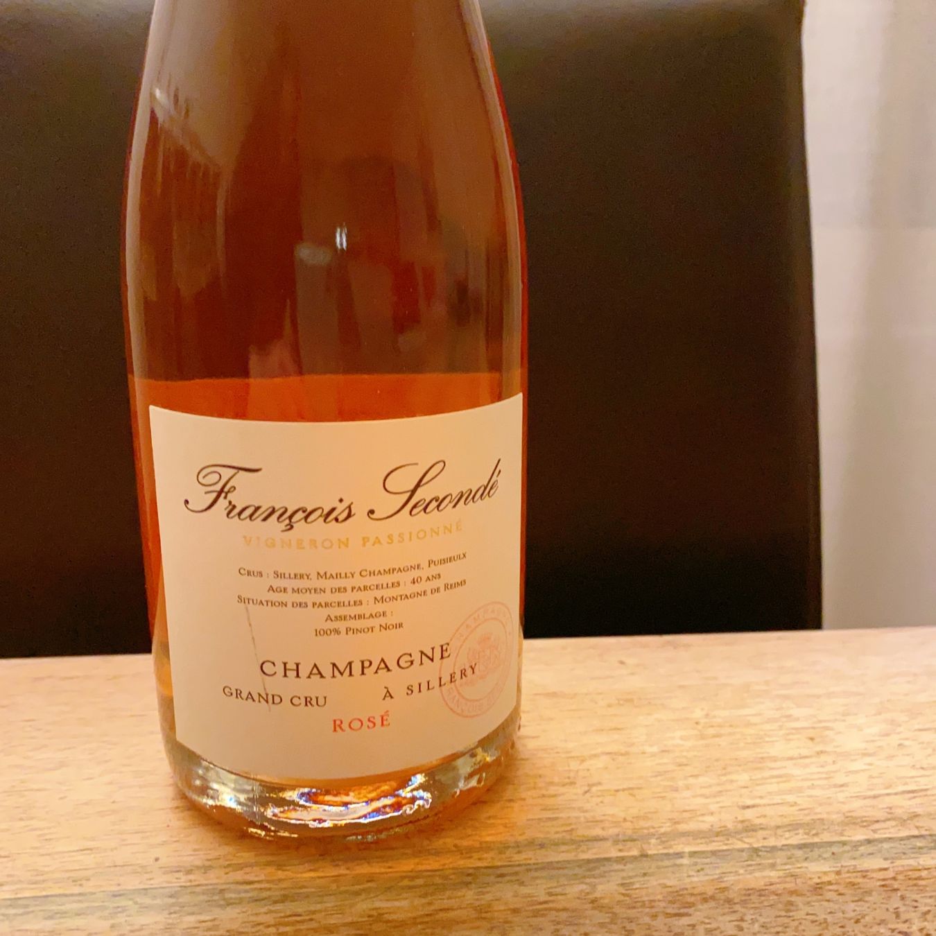 Bevande alcoliche: Francois Seconde Champagne Rose Brut – Nuovo e nell'imballaggio originale da Luzern venduto da Sommer_26 1