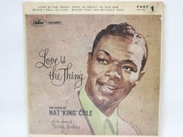 Vinyl Single EP Nat King Cole Love Is The Thing Jukebox