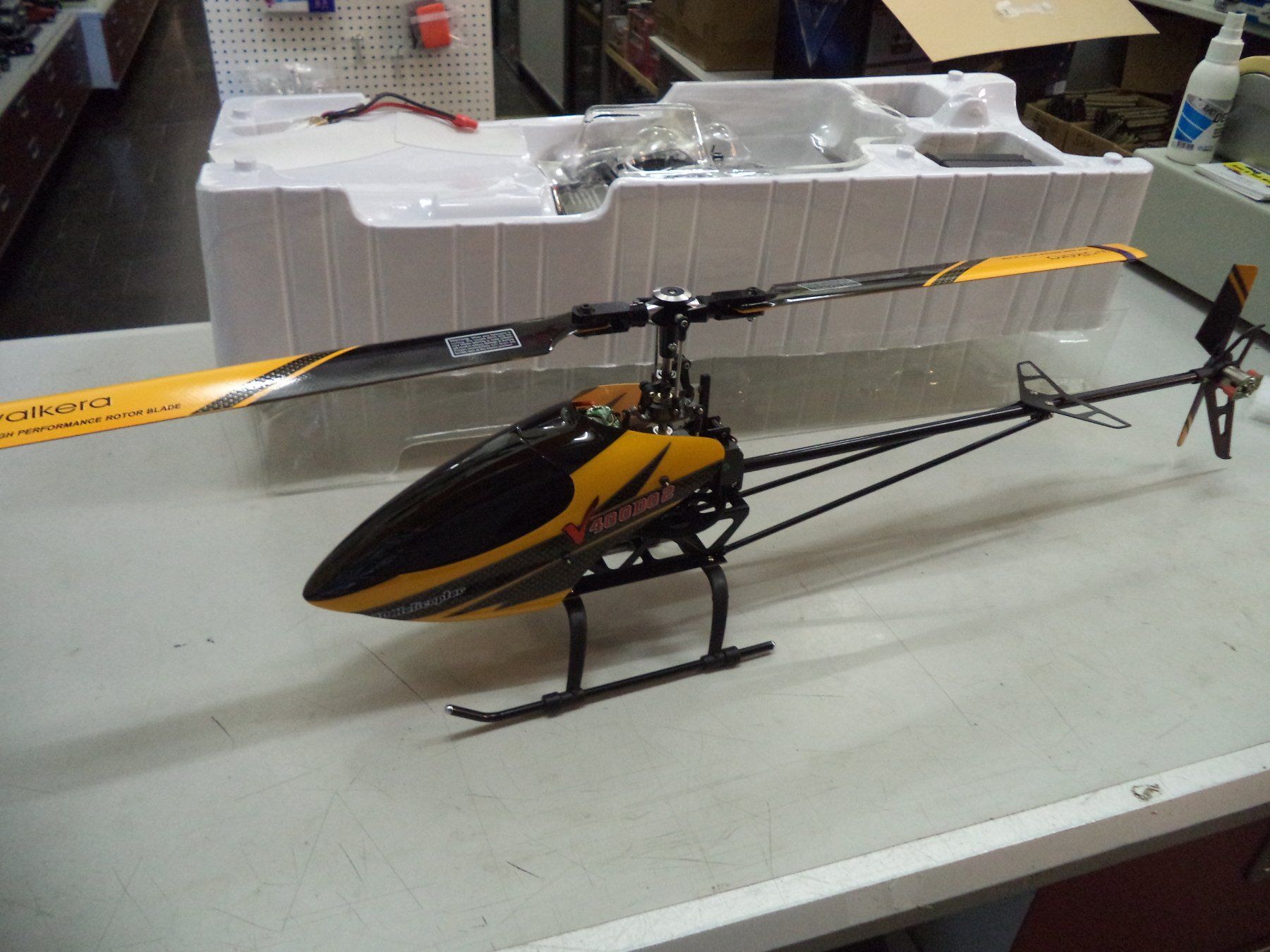 Walkera Modellismo RC: Walkera V400DO2 2.4GHz 3D Heli – Nuovo e nell'imballaggio originale da Rieden AG venduto da Wirth03