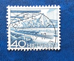 Nr.305 Technik und Landschaft GESTEMPELT    