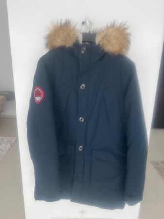 Herren Winterjacke mit Kapuze, Gr. L Superdry!