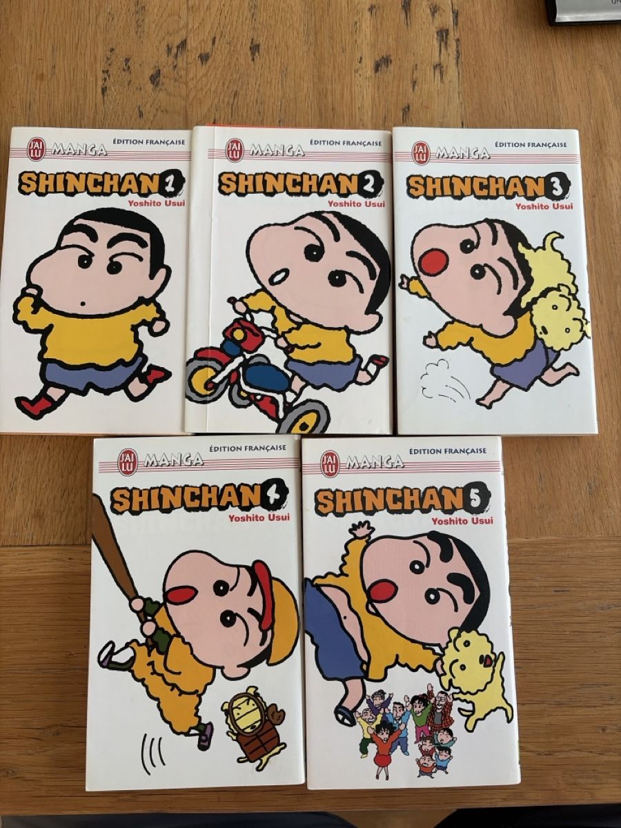 Fumetti: Mangas Shinchan de 1 à 5 – Usato da Echallens venduto da leo_dk2d