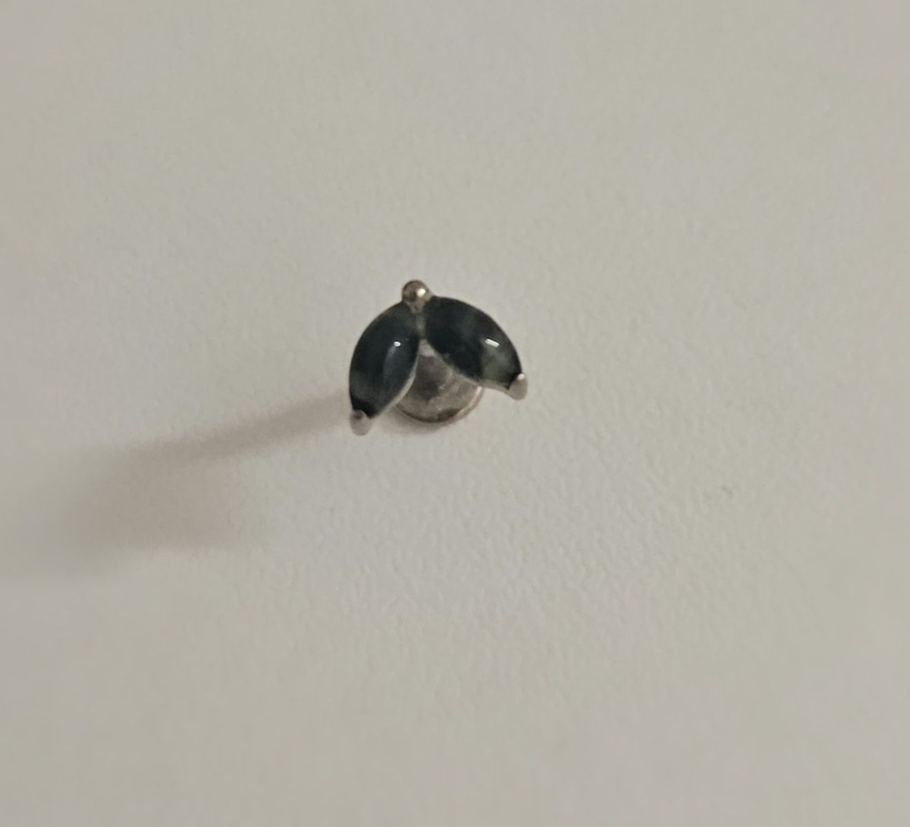Piercingschmuck: Piercing en titane et agate mousse – Gebraucht aus Bussigny von niwa_mikan 1