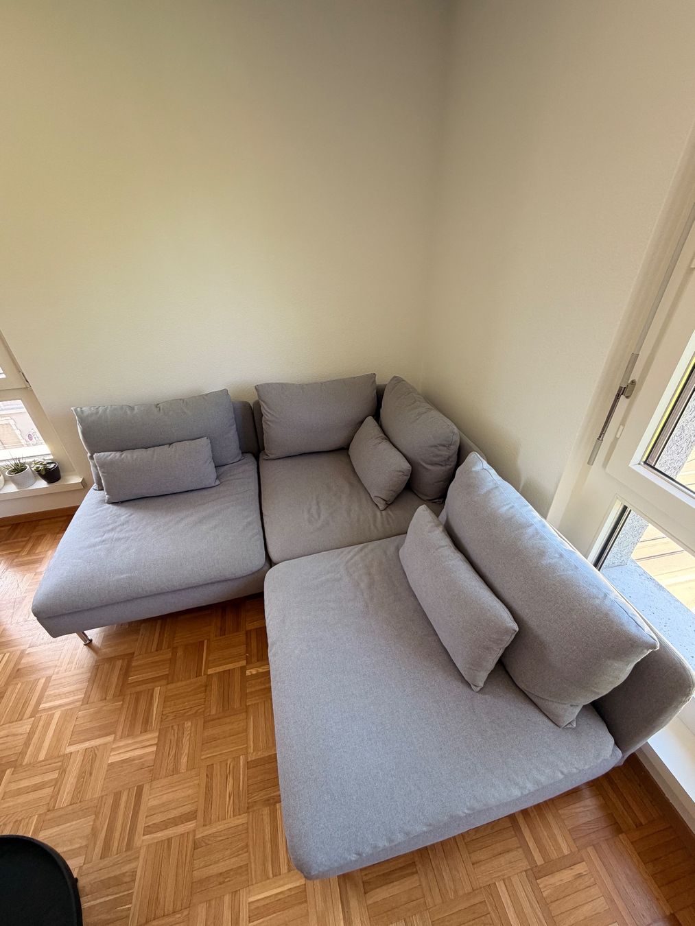 Ikea Divani: IKEA Söderhamn Ecksofa 3-sitzig hellgrau - guter Zustand – Usato da Zürich venduto da cherryberry71 2