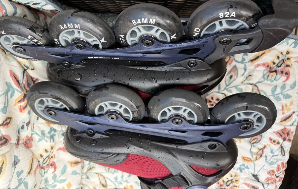 Pattini in linea & Pattini a rotelle: Inline skates extend - top Zustand  – Usato da Rüschlikon venduto da willsouthwell 1