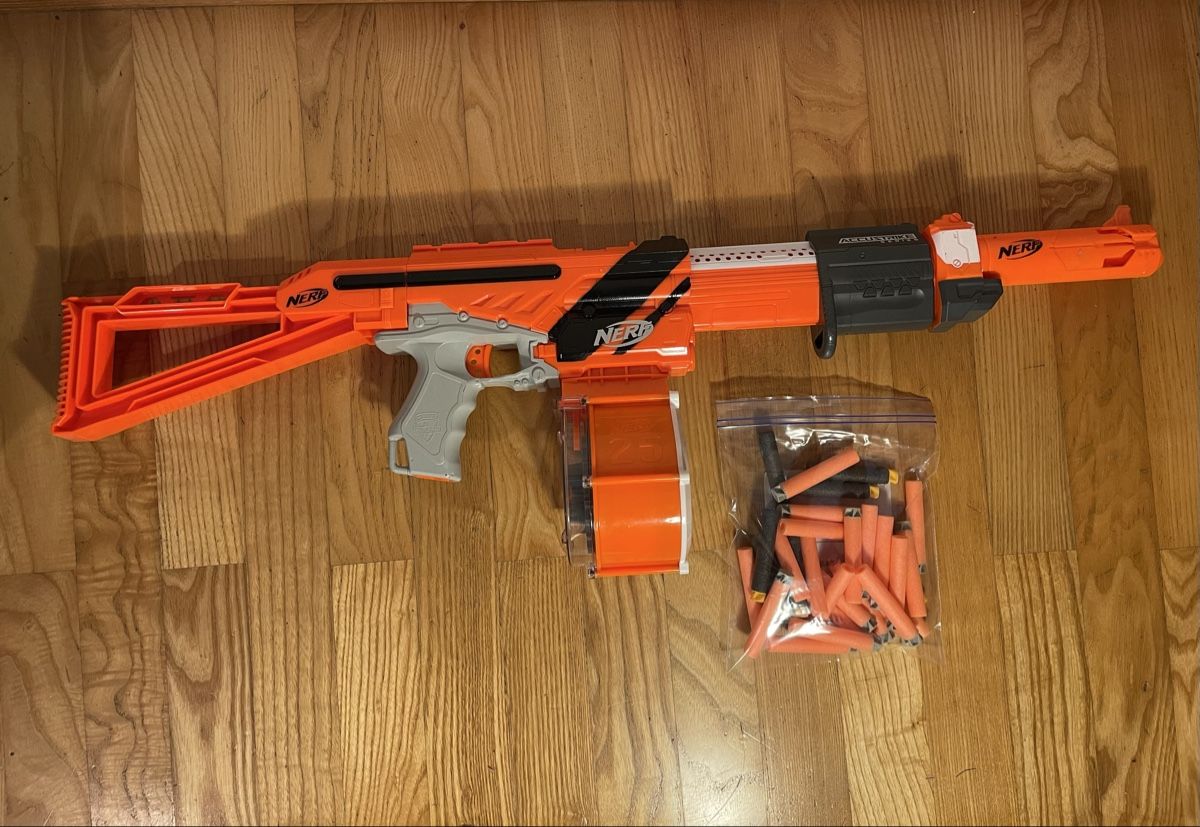 Nerf Giocattoli: Nerf Accustrike – Nuovo (secondo la descrizione) da Basel venduto da Janou07