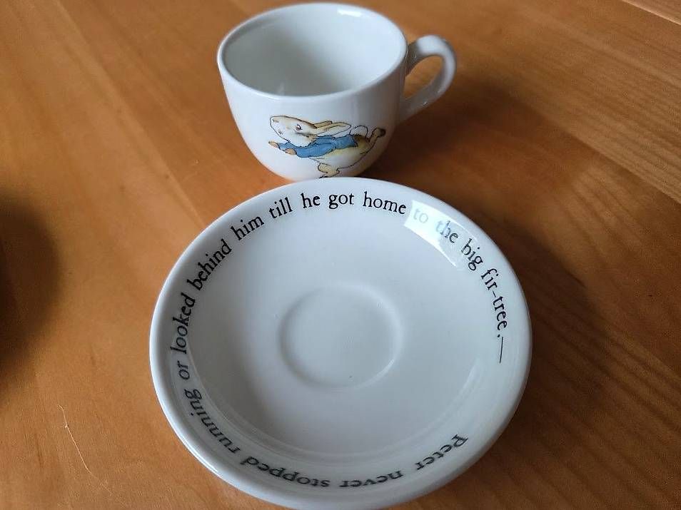 Services de table: Wedgewood Teaset "Peter Rabbit" – Neuf avec emballage d'origine à Meilen par ssdjkb 4