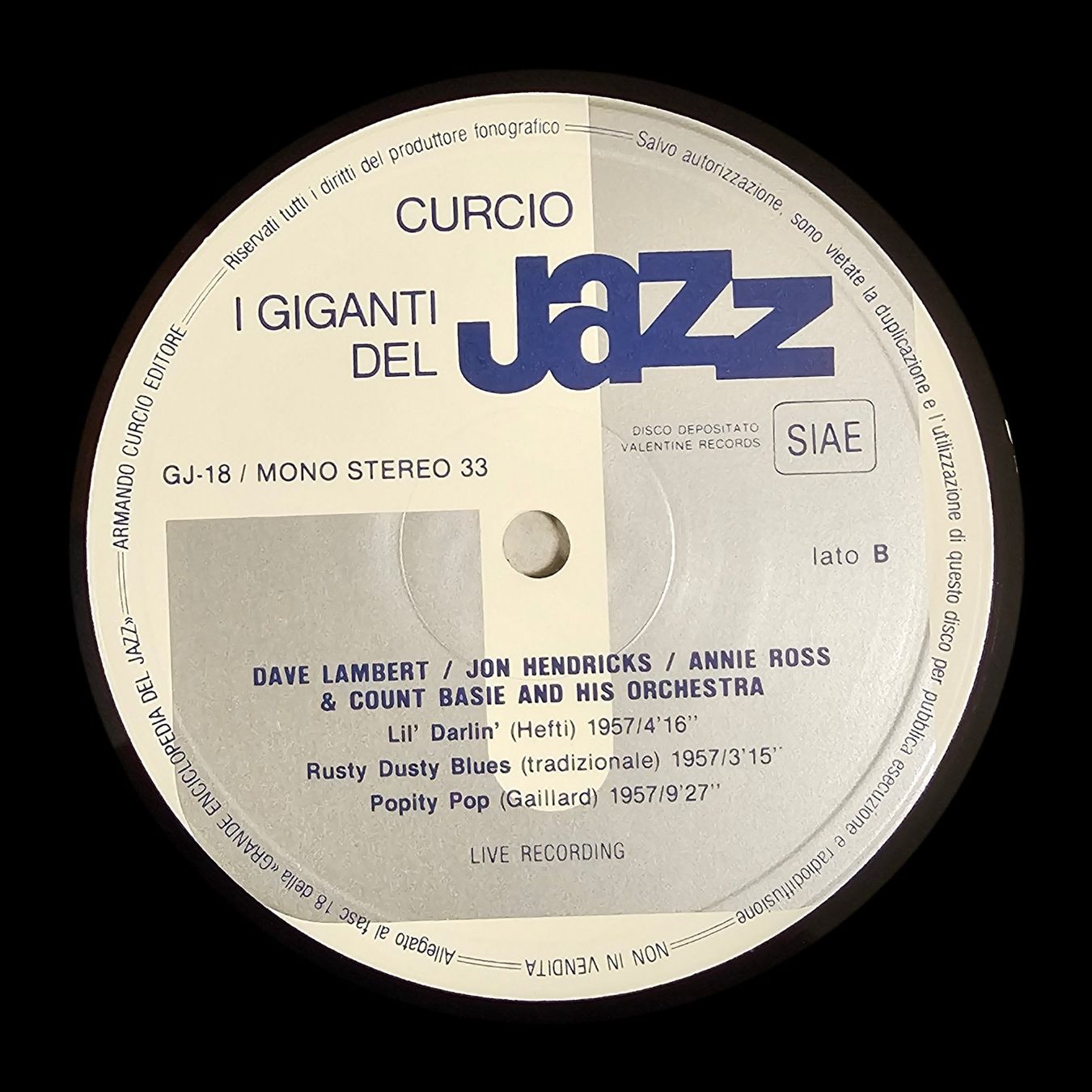 Schallplatten: Various – Jazz Spectrum (5 LP Box) – Gebraucht aus Wahlen b. Laufen von Cg10 6