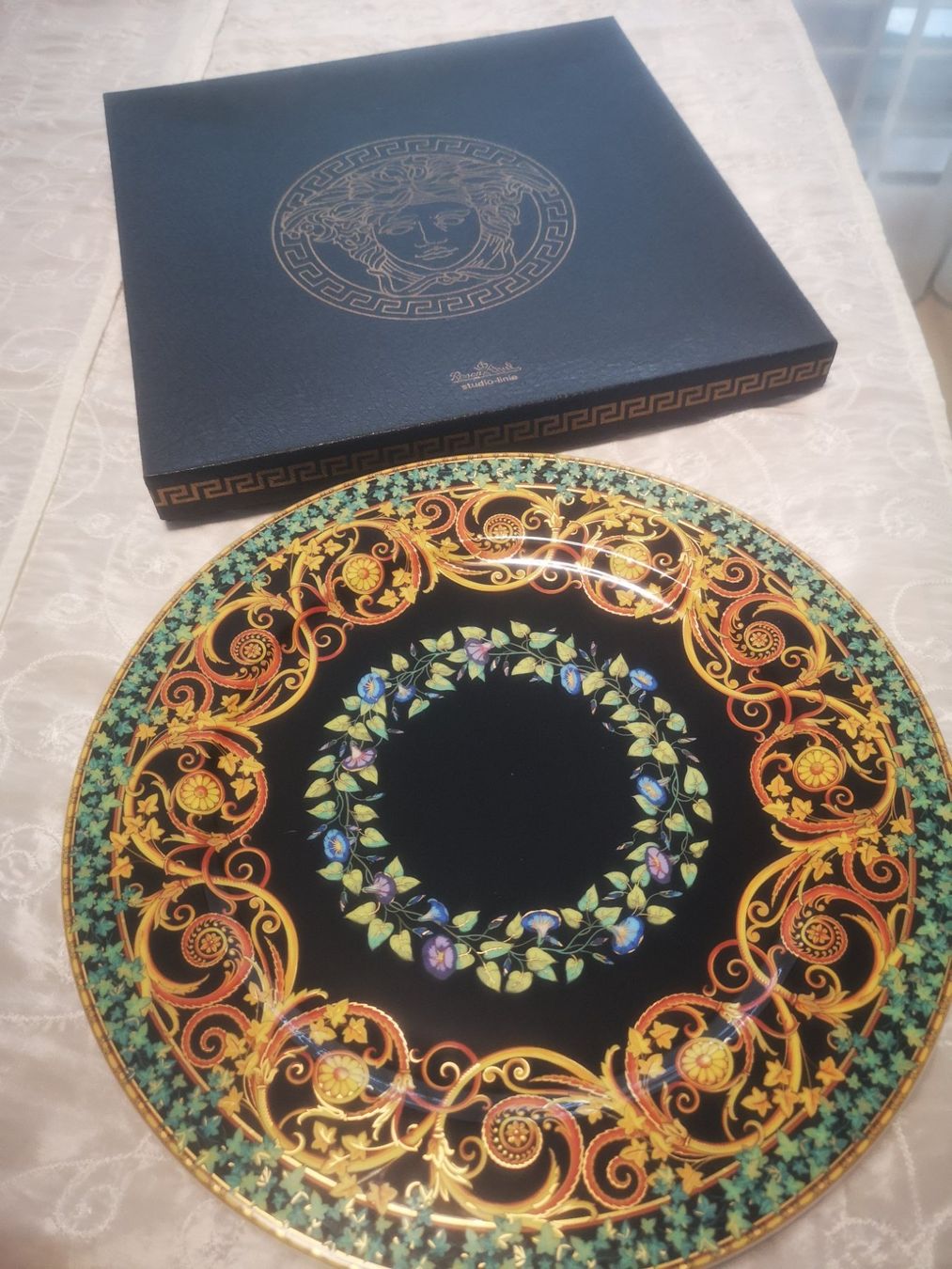 Versace Piatti: VERSACE Platzteller / Wandteller, von Rosenthal Studio-Linie – Nuovo e nell'imballaggio originale da Derendingen venduto da silverstone1961