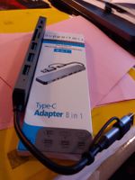 Adapter Typ C all in 1. 8 slots