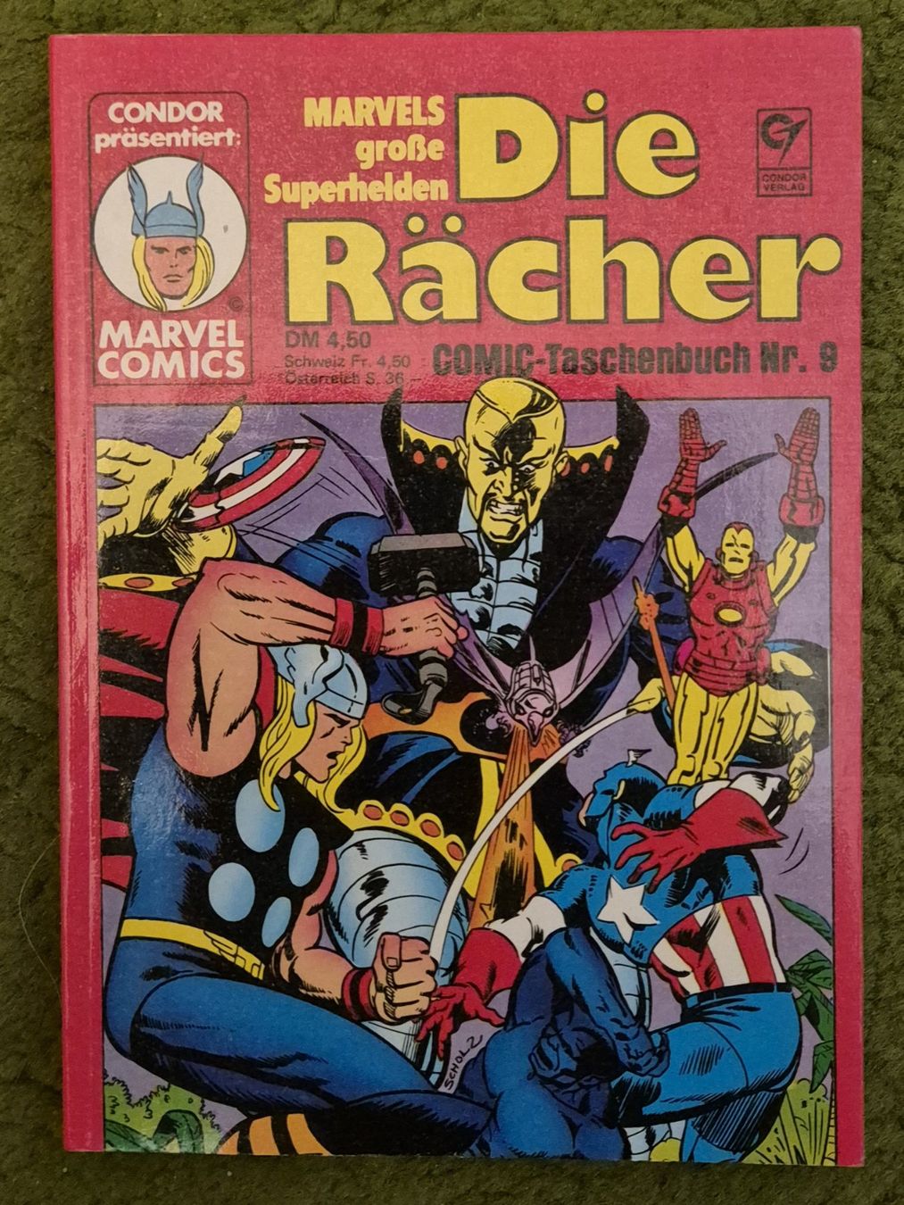 Comics: Die Rächer Taschenbuch / Nr. 6 - 10 und 14 – Gebraucht aus Chur von big_5zx8 5