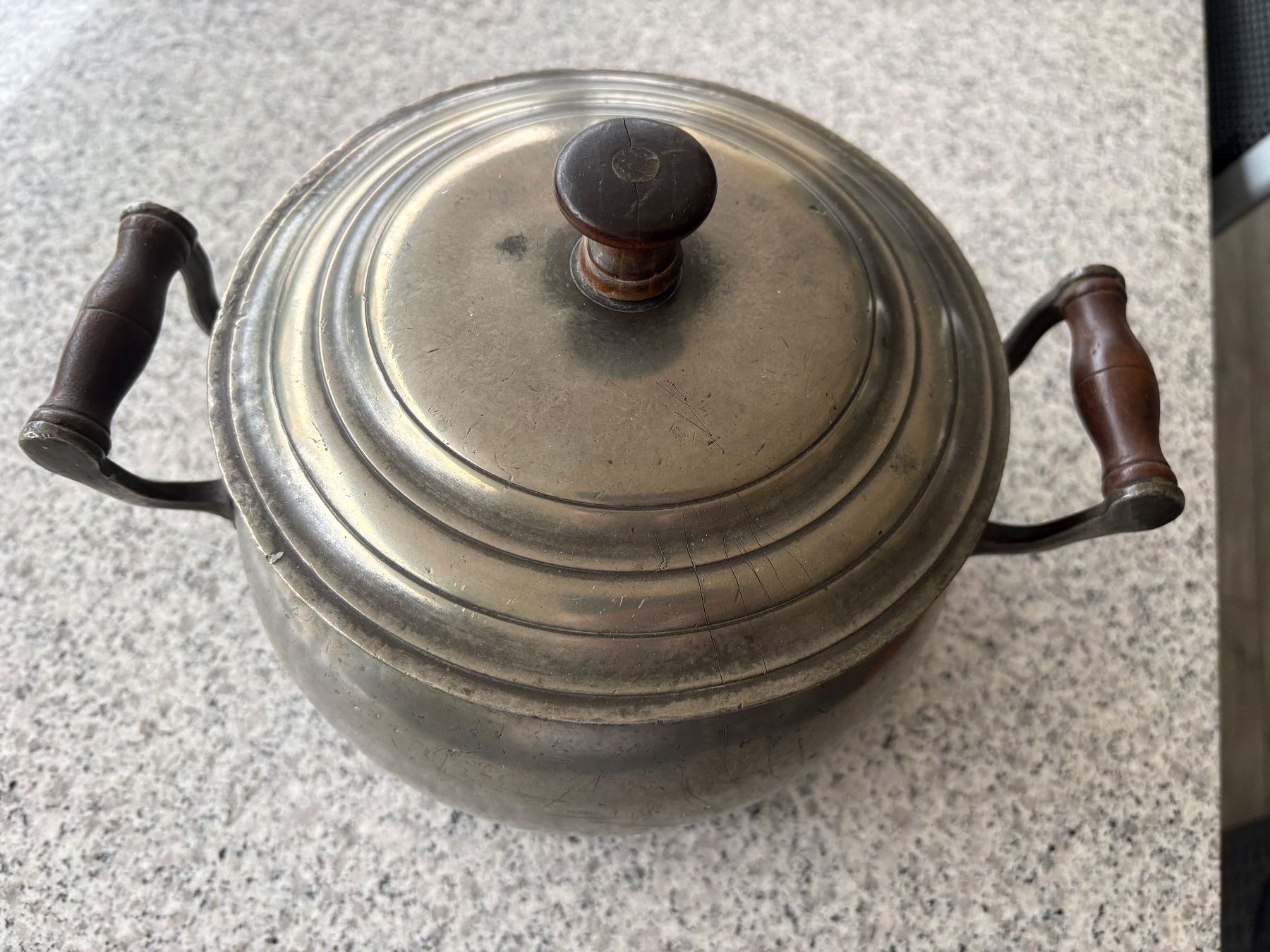 Pentole: Zinn Topf D=19cm – Usato da Wettingen venduto da 194073riner