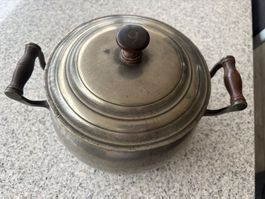 Zinn Topf D=19cm