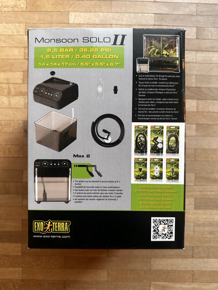 Exo terra Terrario: ExoTerra Monsoon Solo 2 – Usato da Rämismühle venduto da sev_fh 2