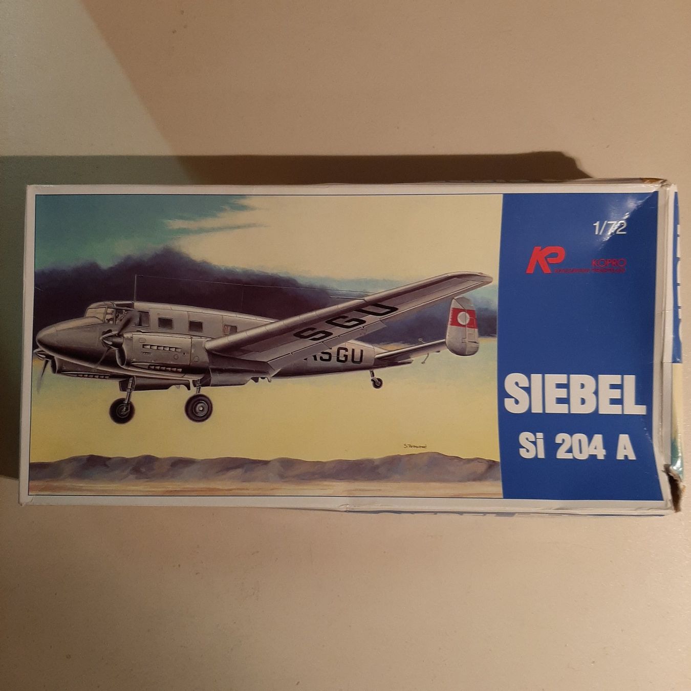 Modellbausätze & Standmodelle: 2010 ... Siebel Si-204 A ... KP 37 – Gebraucht aus Bonstetten von Benibanny59