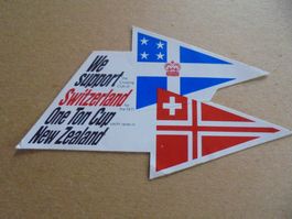 Kleber / autocollant " One Ton Cup New-Zealand 1971