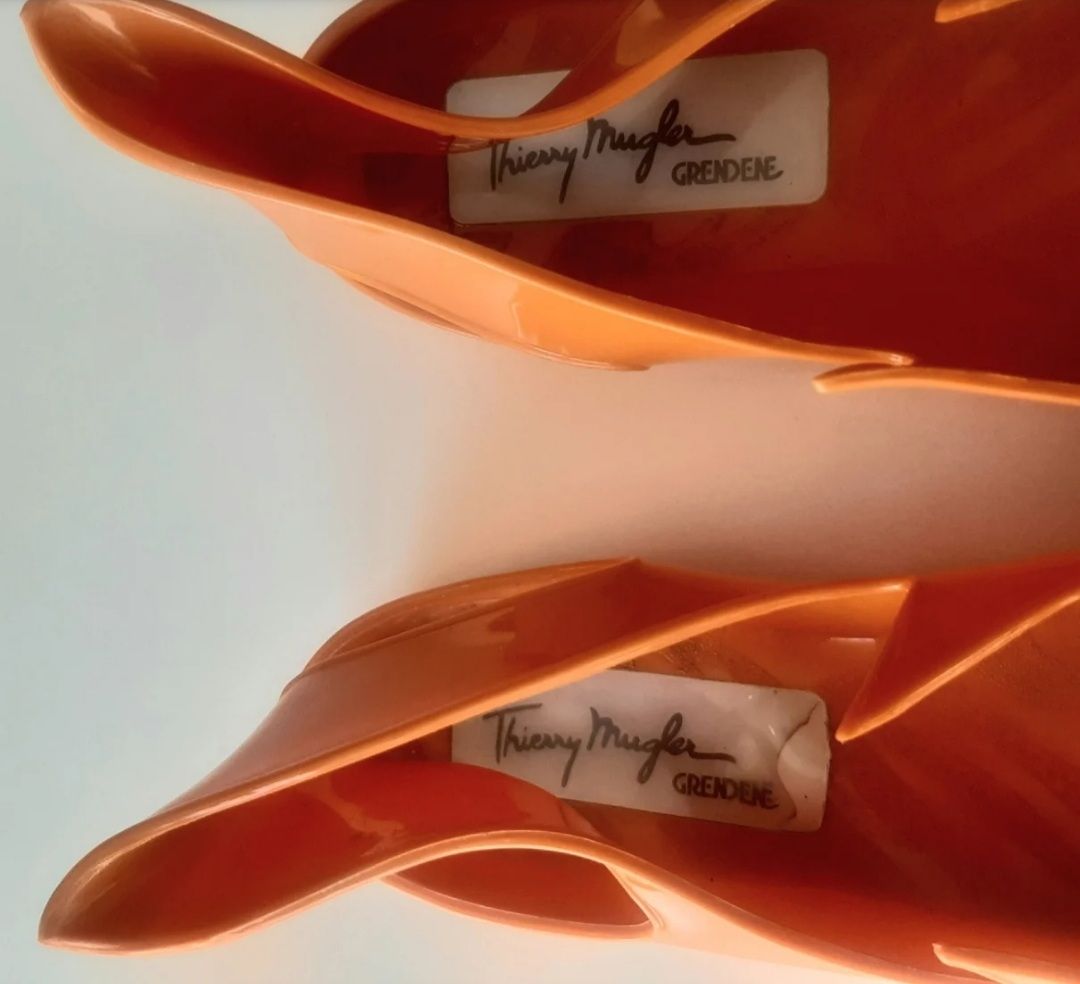 Mugler Scarpe da donna: Rare ballerines Thierry Mugler vintage – Usato da Chêne-Bourg venduto da chsandra34 5