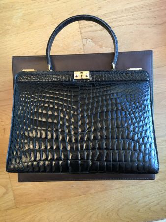 Sac a main veritable crocodile Excellent etat